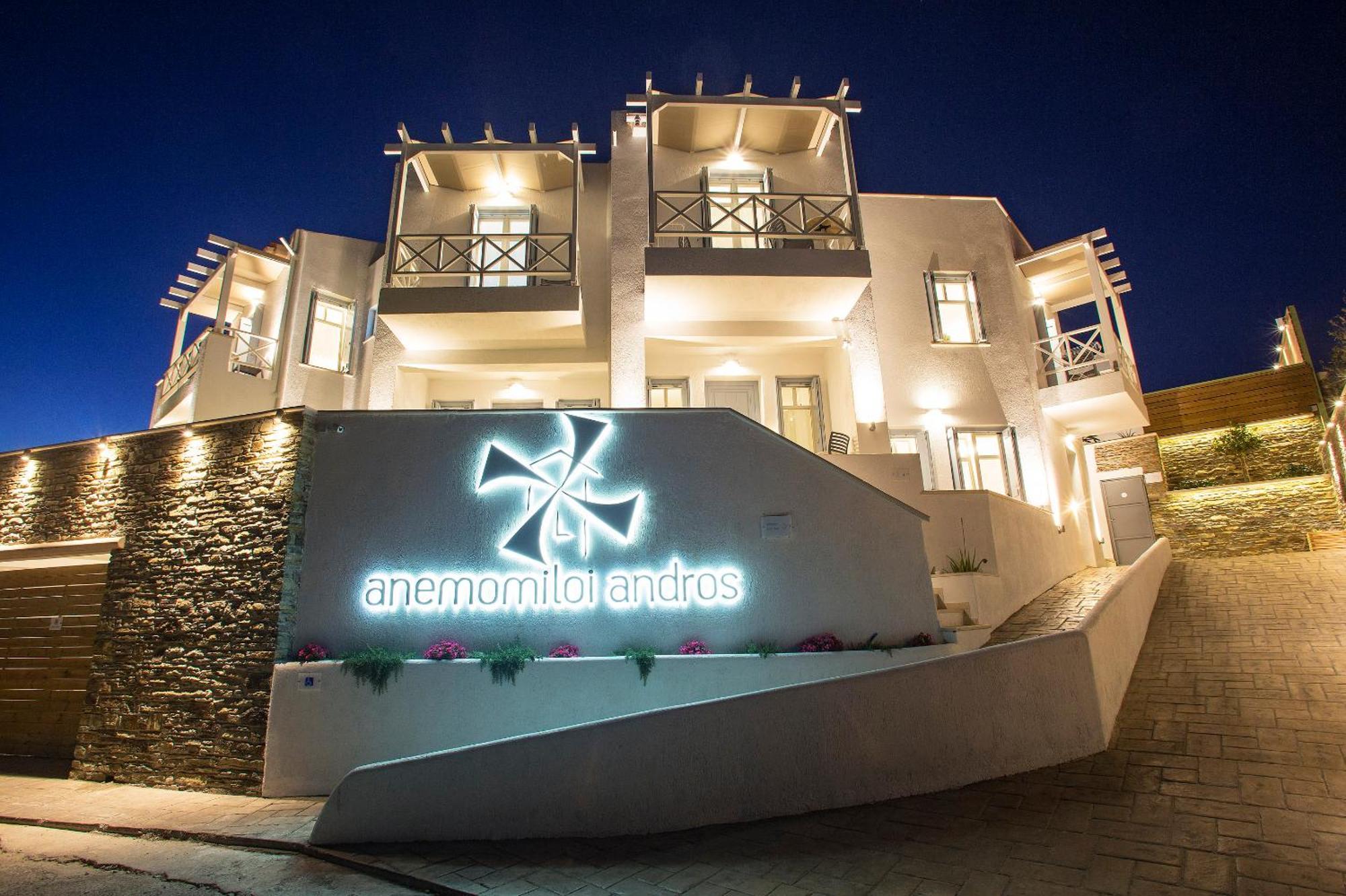 Anemomiloi Andros酒店 外观 照片